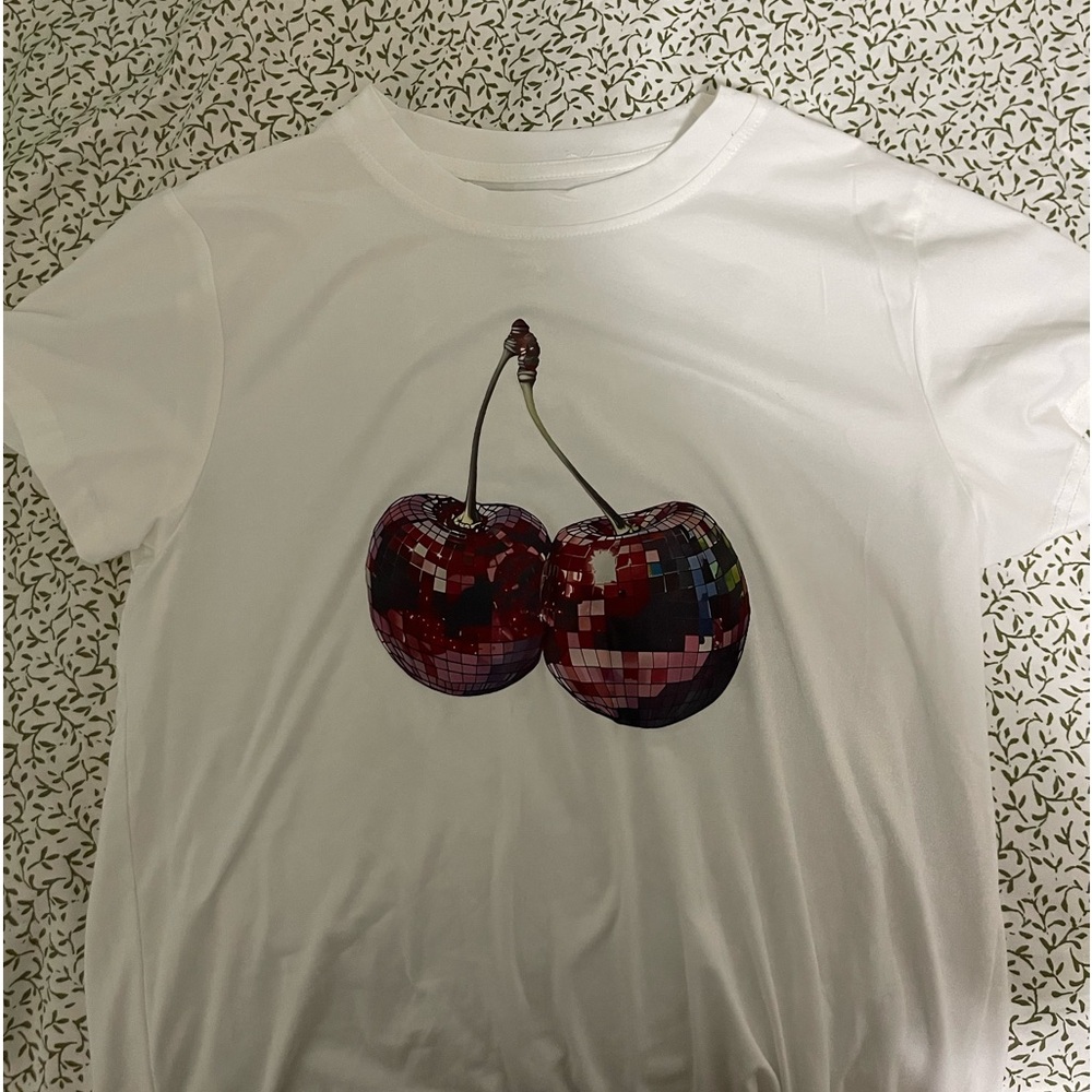 Cherry disco tee
